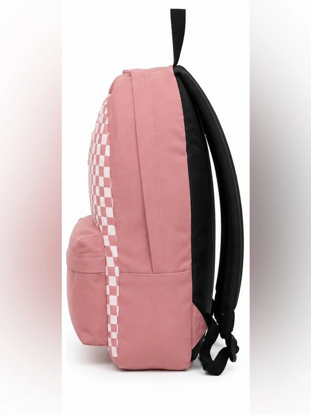Vans Pink Realm Checkerboard Off The Wall Backpack School Travel Book Laptop Bag